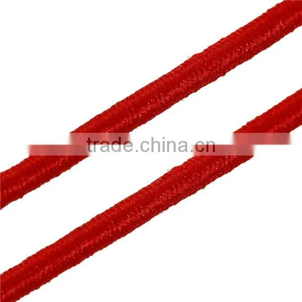 Polyamide Nylon Jewelry Thread Cord For Buddha/Mala/Prayer Beads Red Elastic 2mm photo-2