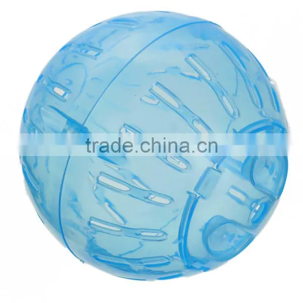 Lowest Price Pet Products Mini 4 Inch 10cm Plastic Rodent Mice Hamster Eercise Ball Rat Play Toy Blue Color photo-3