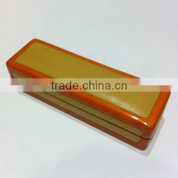 Round Corner Wooden Leather Jewelry Box Sets photo-4