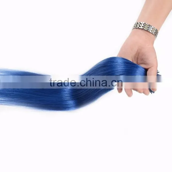 Prebonded I-tip Human Hair Extension Keratin Stick/i-tip Hair for Black Woman photo-5
