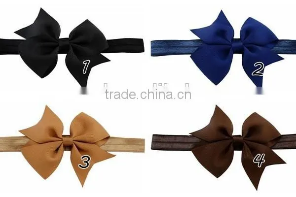 Hair Bow With Elastic Hair Band photo-4