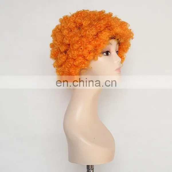 Curly Blonde Afro Clown Wigs FGW-0033 photo-2