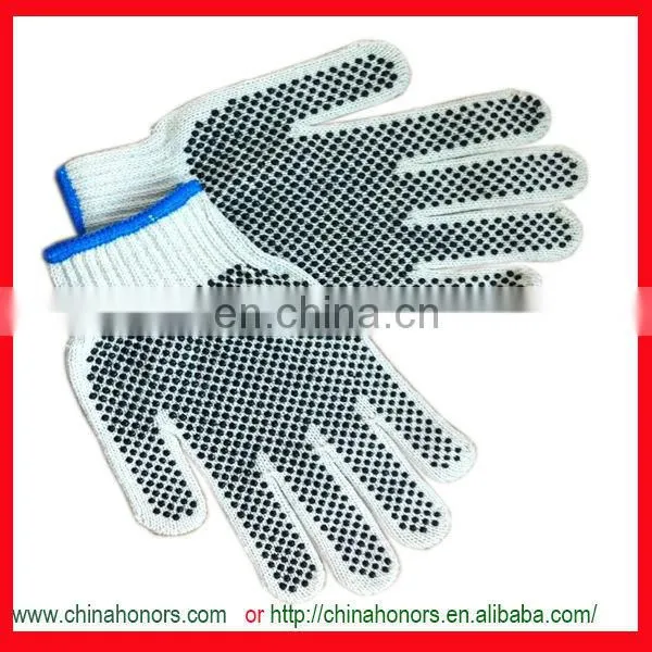 Pvc Dotted Gloves Dotted Gloves/string Knit Pvc Dot Work Gloves photo-2