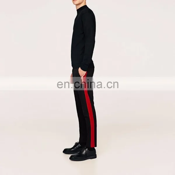 China Suppliers Wholesale Men Casual Track Pants Skinny Fit Trousers photo-4