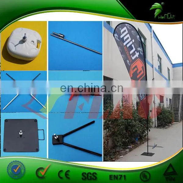 Custom Single Side Durable Outdoor Flag / Feather Flag / Beach Flag For Advertising photo-5