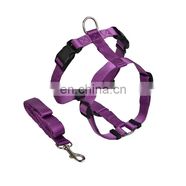 Nylon Crochet Dog Leash With Harness photo-4