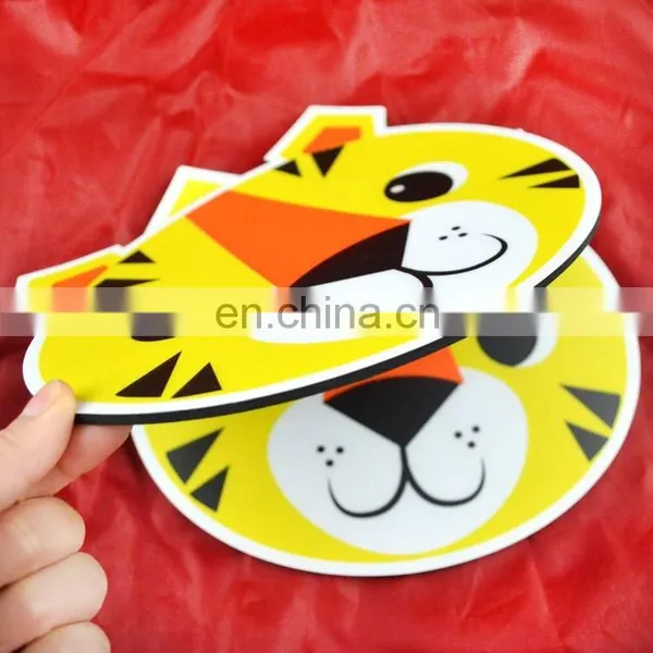 Die Cut Pvc Surface EVA Cartoon Mouse Mat
