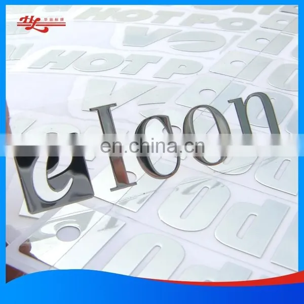 Custom Metal Sticker/decorative Sticker/nameplate/trademark photo-3