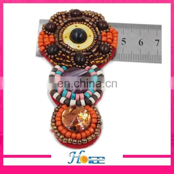 Handmade Lady Sandal Accessories Flip Flop Beads Flower Decoration photo-5