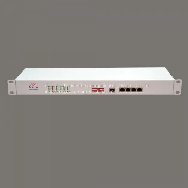 16*POTS + 4*10/100M Ethernet Over E1 Multiplexer photo-2