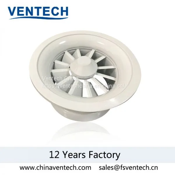 Aluminum Swirl Round Diffuser Air Pattern photo-5