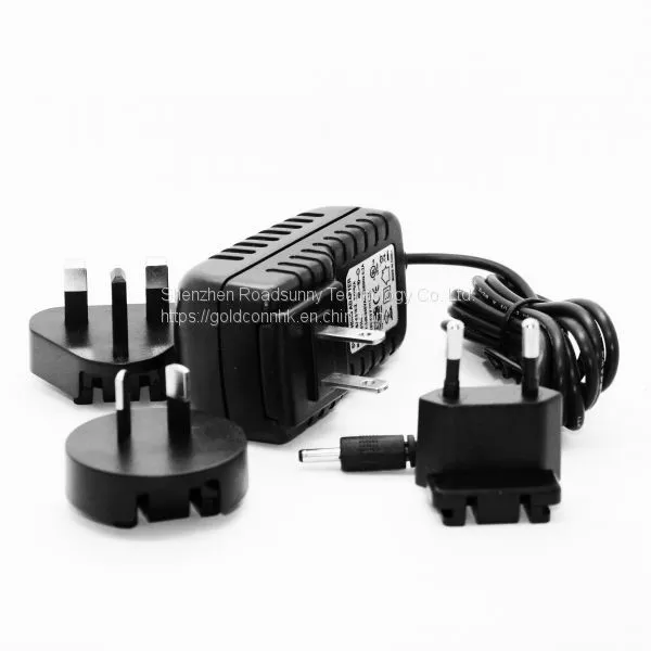 Multi AC Plug Type Power Adapter With AU, EU, US, UK Standard Power Supply photo-3
