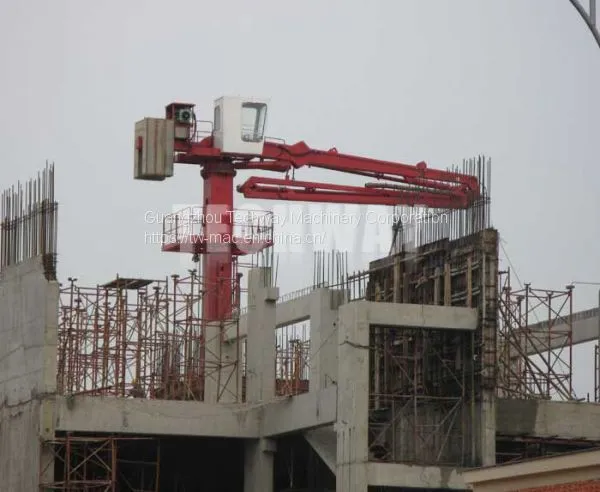 Stationary Placing Boom