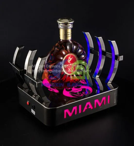 Beijing Opera Mask Bottle Glorifier LED Bottle Presenter for Nightclub