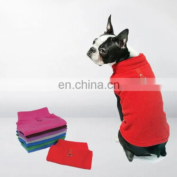 Factory Hot Sale Dog Clothes Comfortable Autumn Pet Sweater Pure Color Pet Clothing photo-6