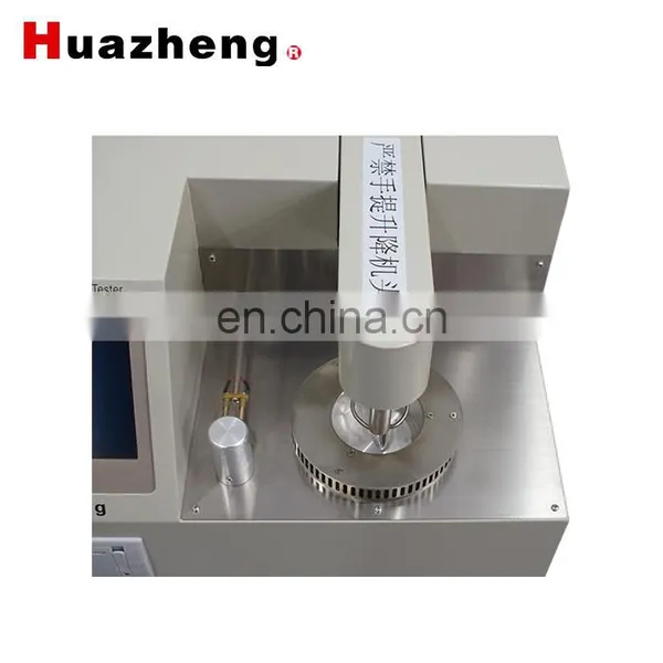 LCD Screen Flash Point Testing Equipment Diesel Open Cup Flash Point Tester photo-5