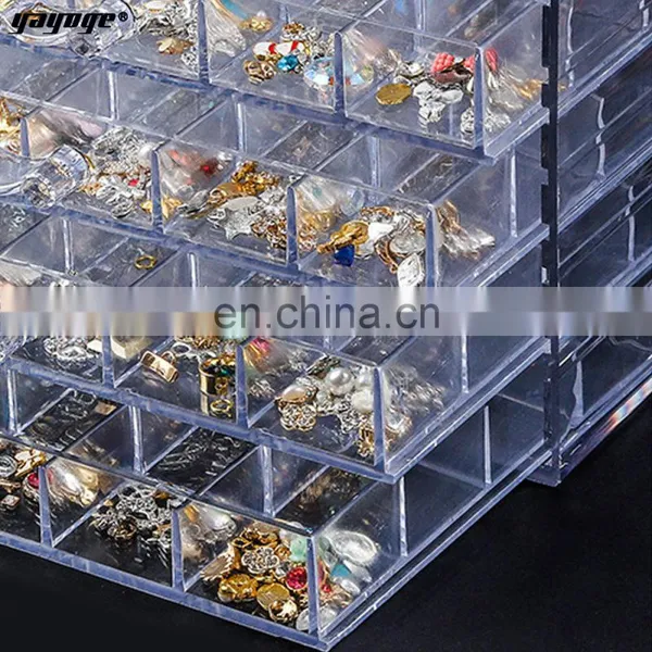 Nail Art Tools Container Decoration Storage Box120Cells Nail Art Glitter Rhinestone Decorations Store Empty Storage Case Nail photo-3