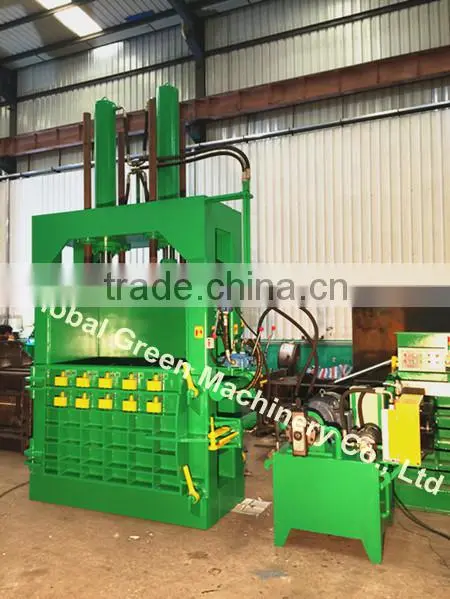 Hydraulic Vertical Waste Tire Baling Machine photo-3