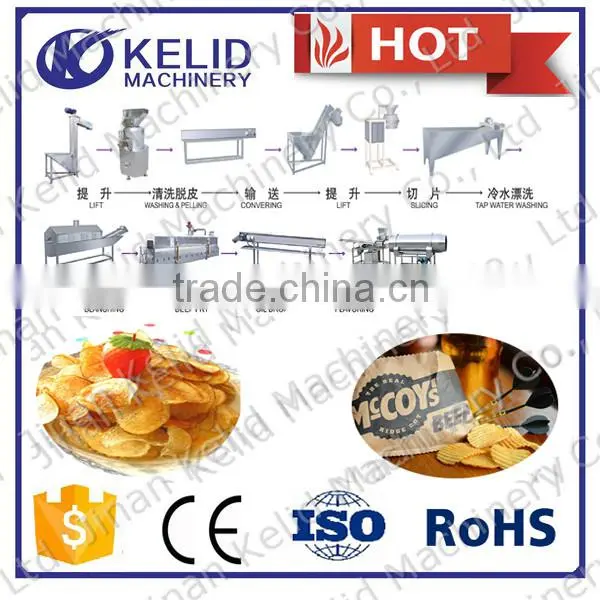 2016 New Condition Automatic Fresh Potato Chips Making Machine photo-4