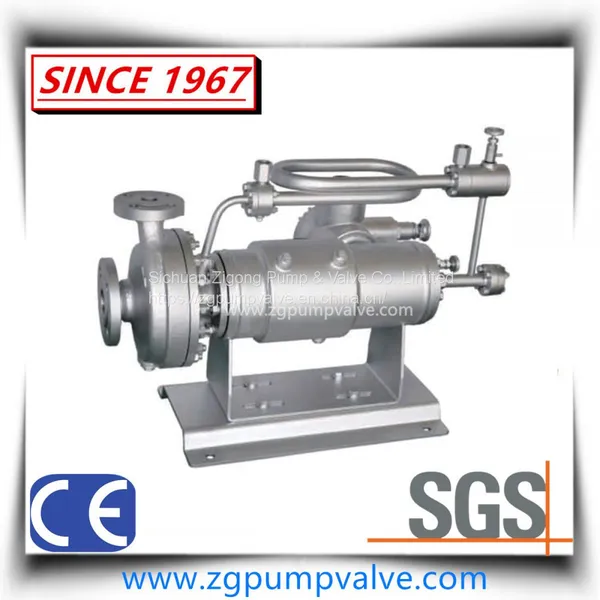 HT/High Temperature Isolation Type Chemical Canned/Shield Motor Pump photo-3