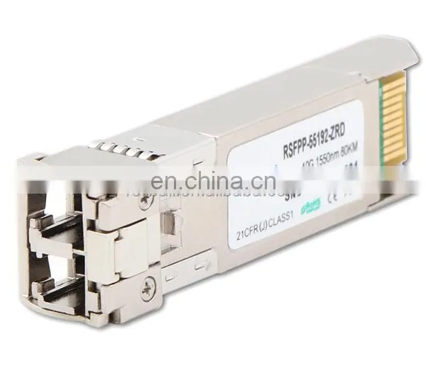 China Factory Price SMF LC 80km 10G SFP+ 1550nm Optical Transceiver 10GBASE ER 40km ZR/ZW 80km photo-3