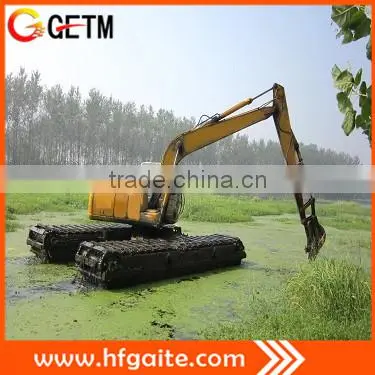 Amphibious Dredging Equipment Excavator With 3 Rows of Chain photo-4