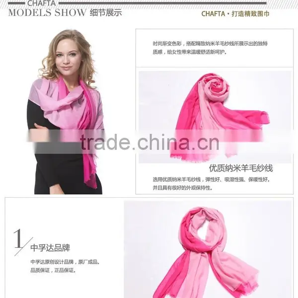 2014 Best Selling Exotic Style Cashmere Scarf photo-3