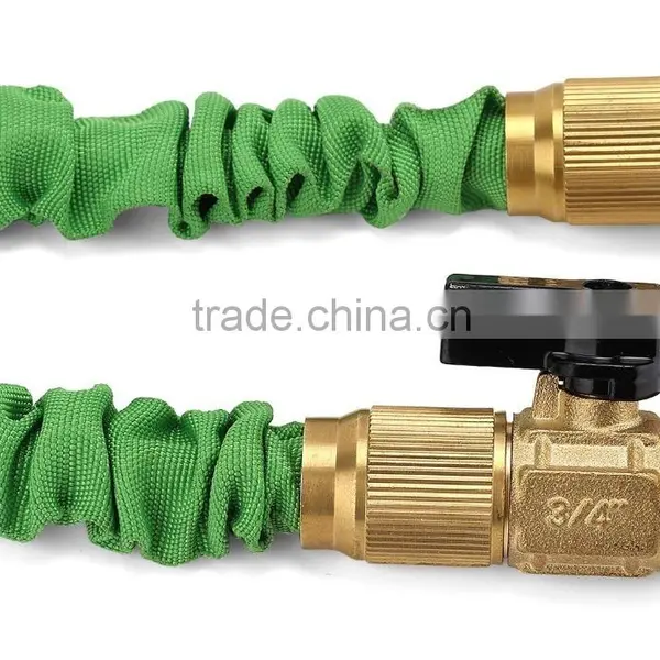 Expandable Garden Hose Strongest Expandable Hose With All Brass Connectors,8 Pattern Spray Nozzle And High Pressure - Resistance photo-6