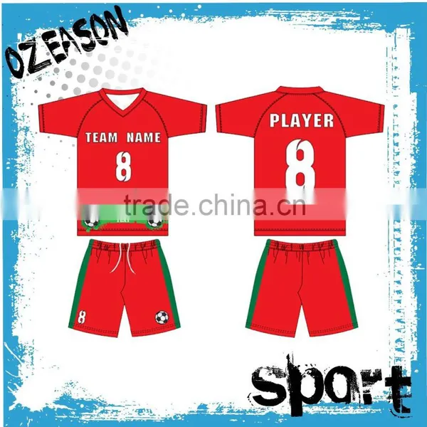 Custom Sublimation National Soccer Team Jersey OEM Service photo-3