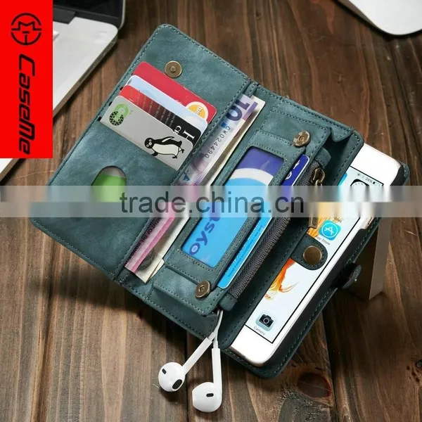 Leather Durable Flip Pouch Case Cover,Wallet Card Holder Phone Case for Iphone 6 photo-4