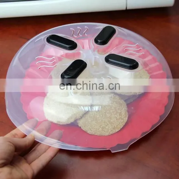High Quality Magnetic Microwave Splatter Guard Food Dish Cover photo-2