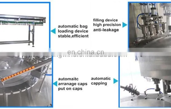 Automatic Fruit Juice Doy Pack Filling Machine Auto Drink Soya Milk Spout Pouch Filler and Capper Machinery Cheap Price for Sale photo-3