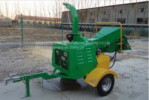 Wood Chipper With 22hp Diesel Engine CE Approved photo-3
