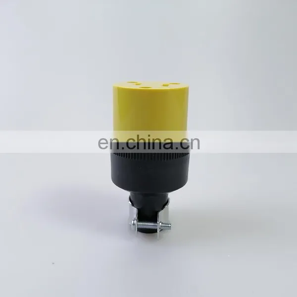 Hot Selling Yellow Socket Copper Accessories Electric Plug Socket photo-5