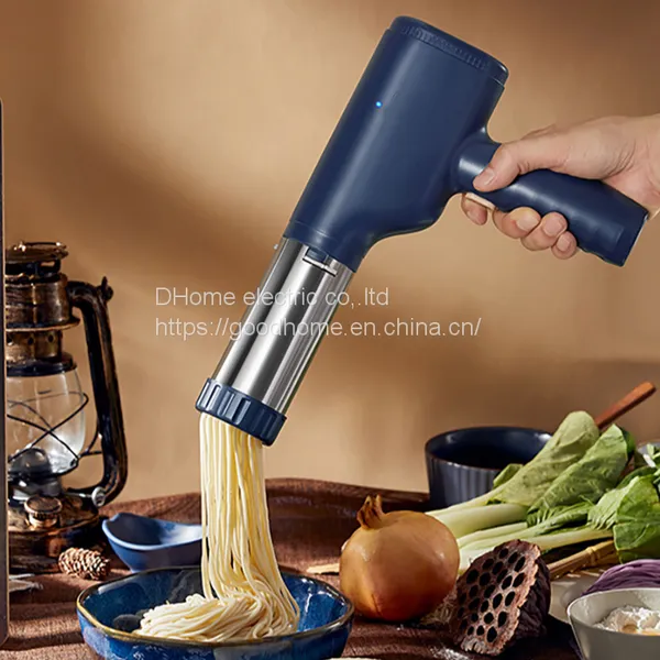 Household small automatic dough press handheld stainless steel press barrel（Wechat:13510231336）