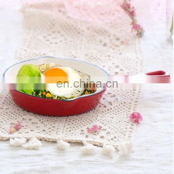 Thickened Enamel Cast Iron Steak Non-stick Frying-pan Striped Pan Barbecue Frying-pan photo-4