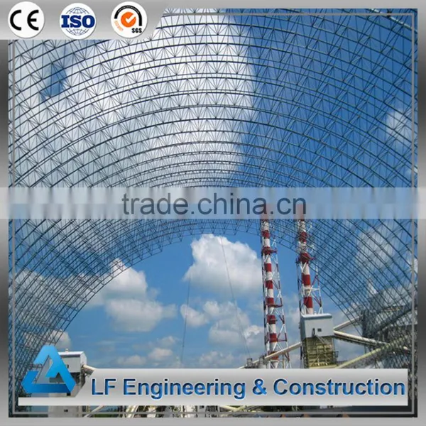 High Standard Prefab Space Frame for Coal Storage photo-4