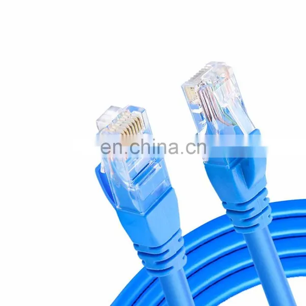 Factory Price Blue Patch Cable Cord Machine Utp Rj45 Ethernet Cat6 Patch Cables Patch Cord photo-2