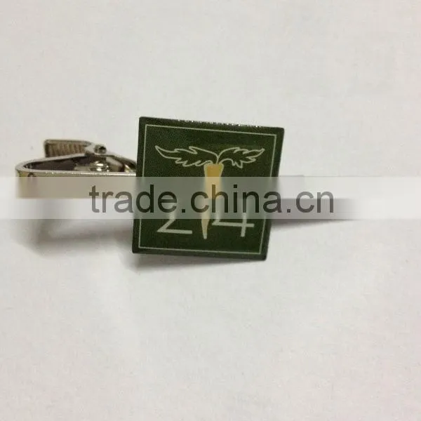 Custom Tie Clip/ Metal Printing Tie Clip/cheap Tie Clips/the Pin Glory