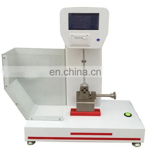 HQZ-IID Full Automatic Sample V Notch Cutting Cutter Machine for Plastic photo-4