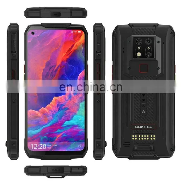 Top Quality Rugged Waterproof Smartphone OUKITEL WP7 8000mAh 8GB+128GB 6.53 Inch 48MP Triple Cameras NFC Android 9.0 Mobile