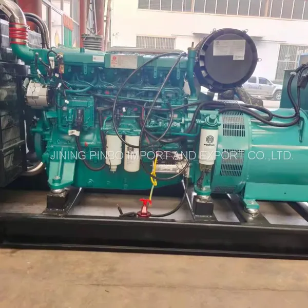400KW 500KVA WP13D490E310 WEICHAI Open Type Generator Set photo-2