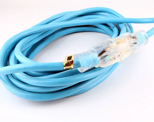 3-Conductor Single-Outlet Extension Cords W/Light 5-15P 15A 125V~ photo-2