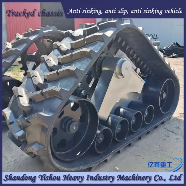 Large Tractor Modified With Half Chain Rail Anti-skid photo-5