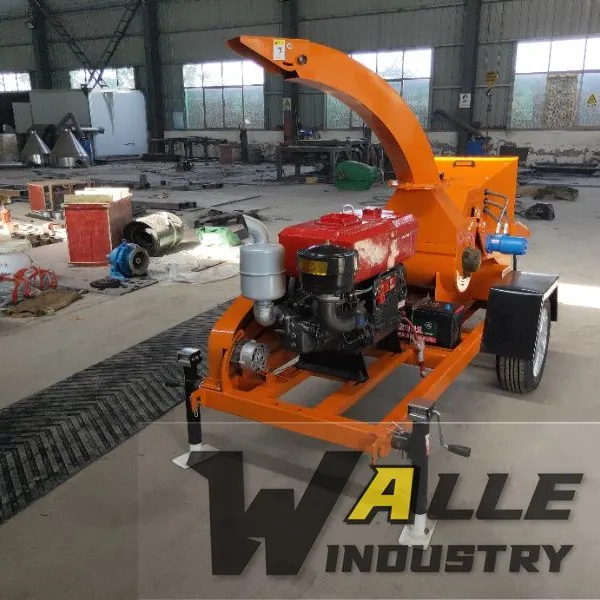 China Wood Shredder And Mobile Wood Branch Chipper Machine Shredder With Conveyor Belt photo-2