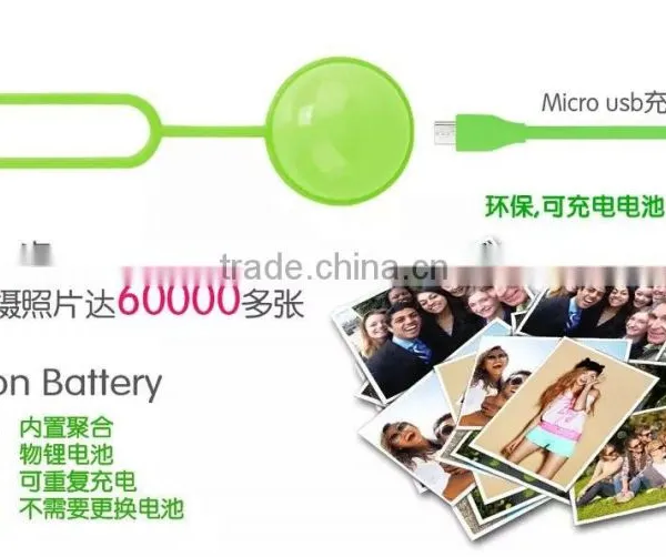 Chargeable Bluetooth Remote Control Self-timer Camera Shutter photo-2