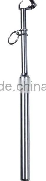 Pencil tire inflator gauge