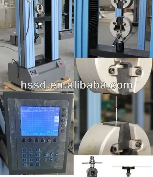HST 2KN 2000N Touch Screen Display Electronic Universal Testing Machine Single Column HST WDS-2E Class 0.5 Speed 0.05-500mm/min photo-5