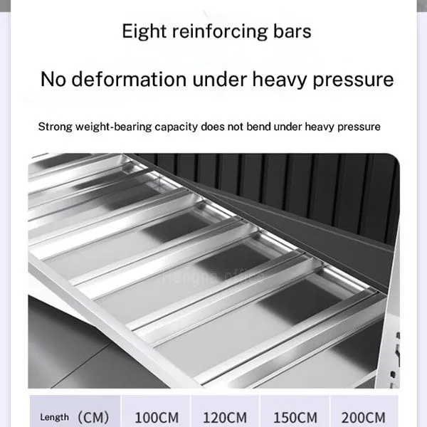 Knock Down Commercial Kitchen Shelving - Easy Assemble 4 Tier Stainless Steel Rack for Busy Restaurants, Tool-Free Setup photo-3