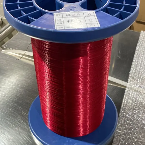 Thermal Class 155 Degree Polyurethane Enameled Aluminum Magnet Wire for Industry Stator Coils Grade 2 Coating Thickness photo-2